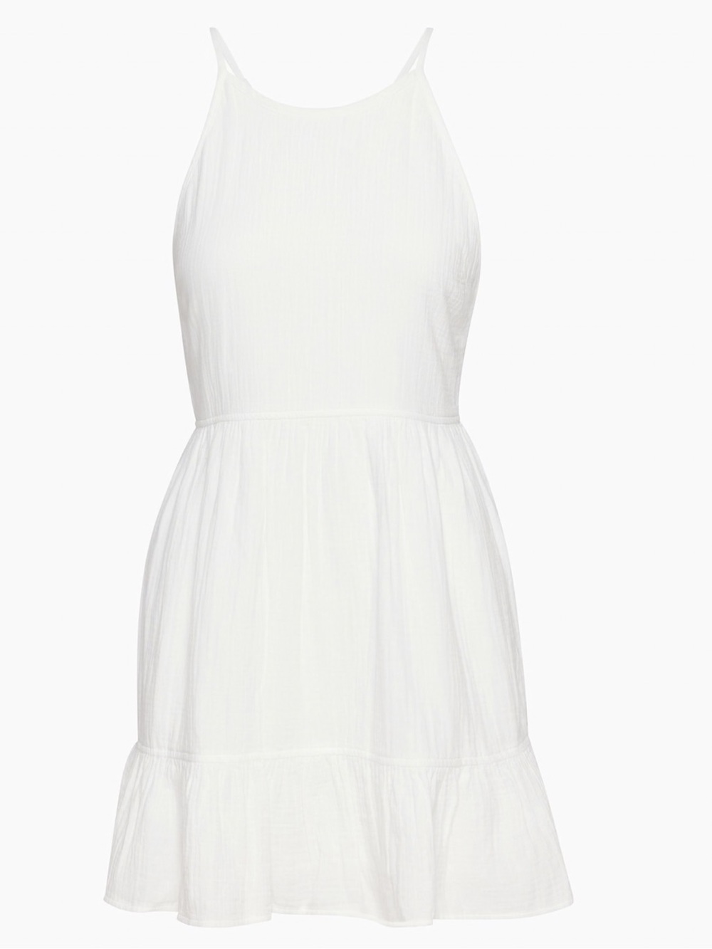 NEW Aritza SB 💯%Organic Cotton Veruca Mid White Sleeveless Dress Size 2XL